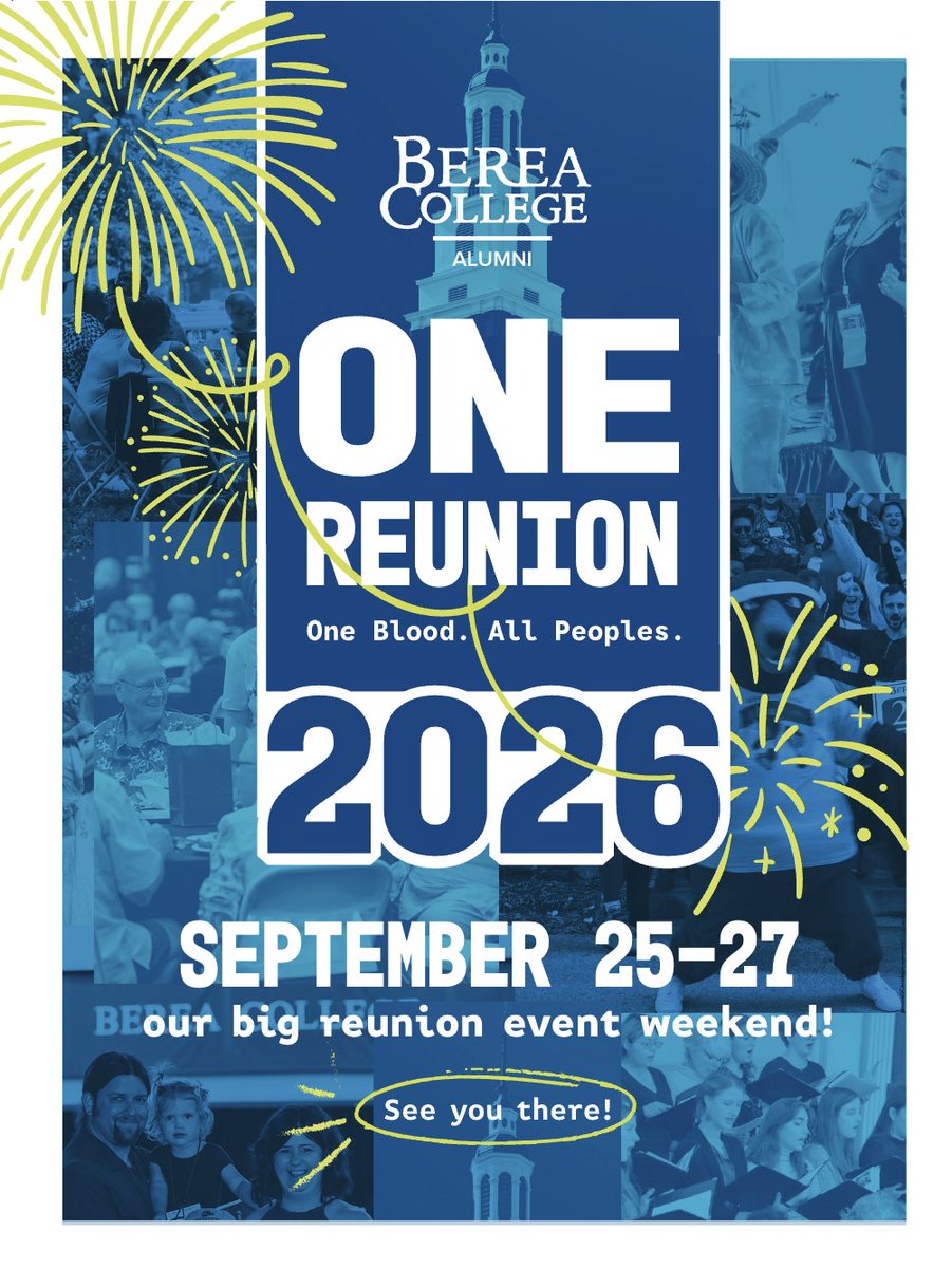 bereacollege's tweet photo. Berea College will host the inaugural Mountaineer Fest – a free outdoor music festival – from 5 to 10 p.m. on Saturday, Sept. 26 at Alumni Fields, located at 225 Scaffold Cane Road in Berea.

🎇 Read More https://t.co/8pDWJJl1QA https://t.co/k6HAoP7sKA