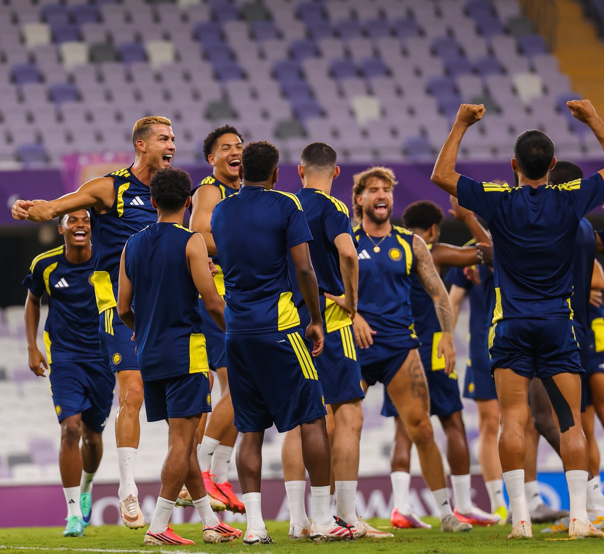 AlNassrFC_EN's tweet photo. AlAin nights with the Knights 📍⚔️ https://t.co/PHvT2w0qgr