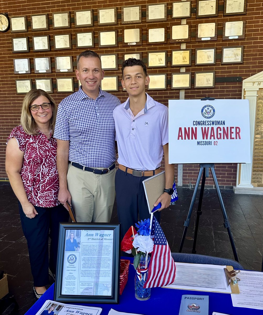 RepAnnWagner's tweet photo. My office held a joint Service Academy Day in Hillsboro, Missouri with my colleagues from the Missouri delegation.  

As your Member of Congress, I am always honored to nominate outstanding students to our United States Service Academies and each year I am impressed by the hard work and integrity shown by all the students applying. 

I am currently accepting applications until Friday, October 16th, and if you or someone you know would like to apply for a nomination, click here for more information.  

https://t.co/9rj8o1KZNv