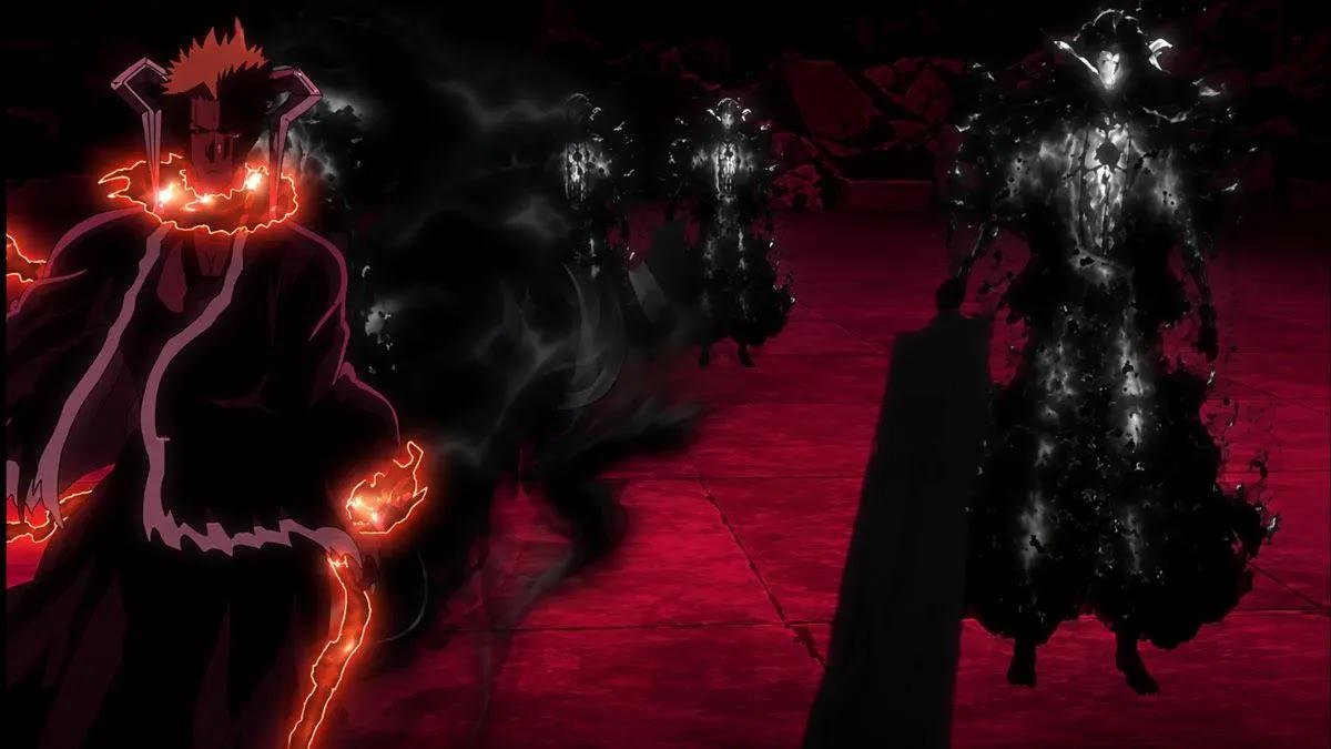 ShimorinR's tweet photo. Maintenant imaginez 

Yhwach s'est clonée dans les 3 mondes mais est trop fort pour les autres, et pour compenser le manque de puissance Ichigo lui aussi se clonne comme il a fait et défend les 3 mondes en même temps 

Ça ferait de Ichigo le protecteur ultime des 3 mondes
#BLEACH https://t.co/fYeUbnGQlm