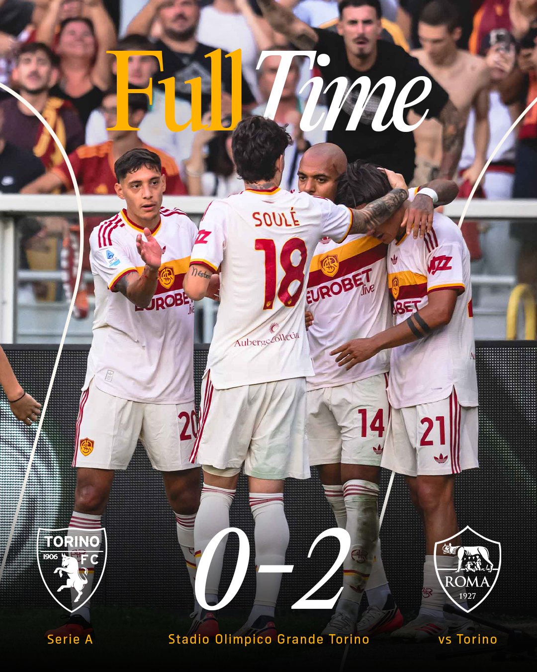 Torino 0-2 AS Roma | Serie A