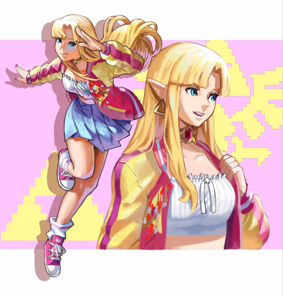 calilo_3124's tweet photo. Casual street wear Zelda #princesszelda https://t.co/TEX13MZc9M