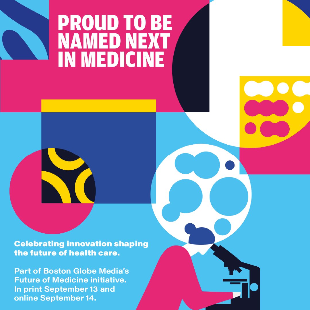 SGRodriques's tweet photo. Edison is named on @BostonGlobe's 'Next in Medicine' list. Thank you! We are just getting started... https://t.co/6Z9UgcSYH3