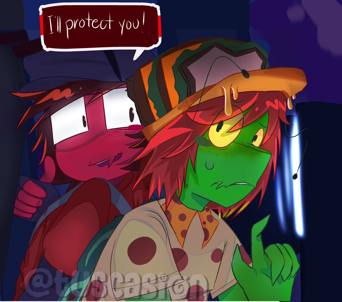 tuscasion's tweet photo. yayyy i finished my manton art !!! #manton #FUNHOUSE https://t.co/C0KEZZOsDA