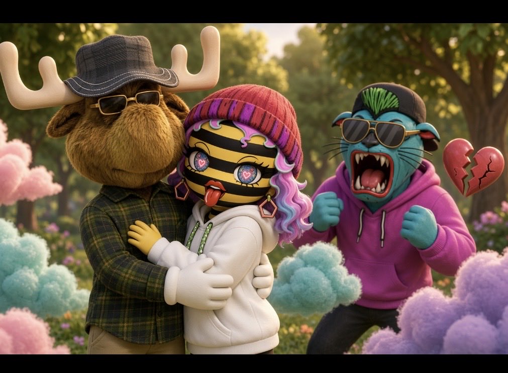 KingCharmDrop's tweet photo. @Uniqu3Unity @dfart2287 @MrScribbles Shitty day for the #ShittyPanther when a Golden #Moosie shows up and takes his Sweey Honey #SexyBetzy. https://t.co/Spu1NrXRUg