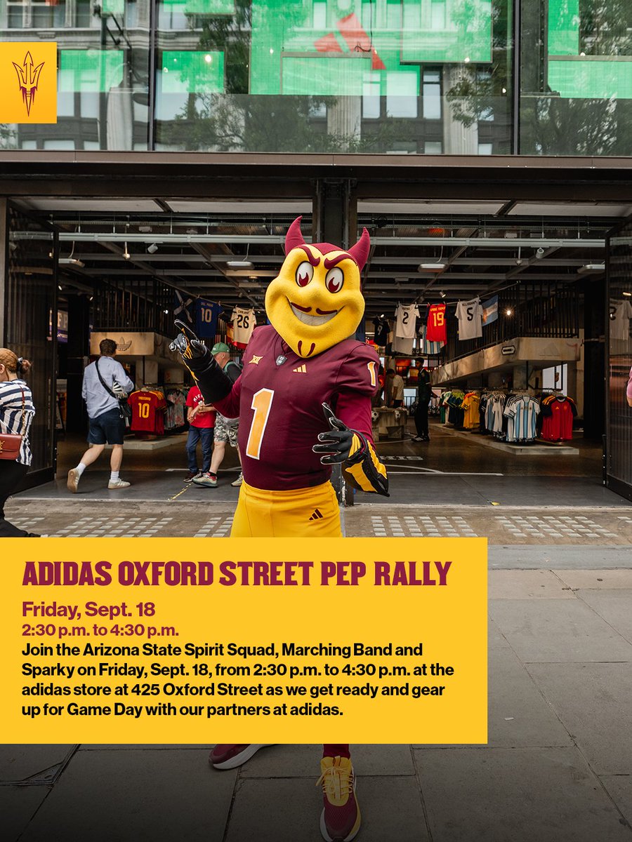 TheSunDevils's tweet photo. It's London week! Here's all the info you need to know about this week's activities 🔱

🔗 https://t.co/FabvkJ0cnT. https://t.co/yWjtX5rXyX
