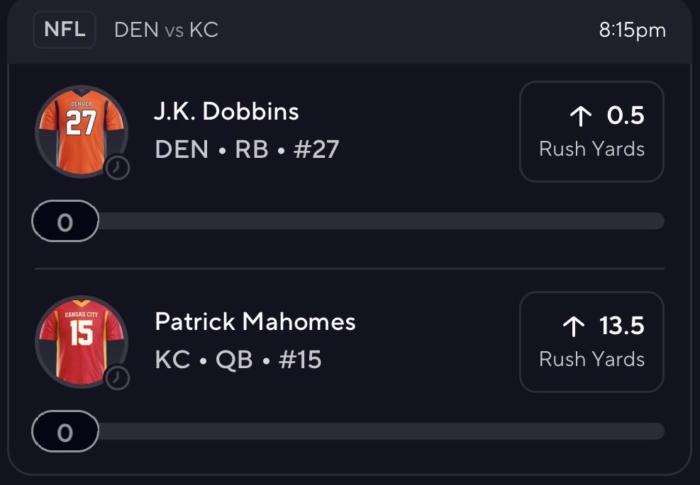 preety_picks's tweet photo. 🏈⚽ Three plays on the board tonight 🔒

MNF (DEN vs KC) + La Liga (Betis vs Villarreal)

❤️ if you’re tailing

#SportsBetting #PrizePicks #Underdog #NFL #Broncos #Chiefs #LaLiga #BettingTips #FreePicks #BettingTwitter #PicksOfTheDay #TailMe #Gambling𝕏 #SGP https://t.co/55gJtGQapr