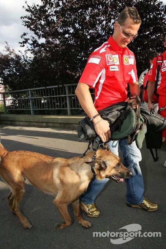 wachicami15's tweet photo. Primero, lo último estuvo de más y hasta es ofensivo.
Segundo, poner de ejemplo a schumi es muy estúpido cuando literalmente era el quien pegaba cada outfit y siempre llevaba a su perrita Floh a todos lados. https://t.co/VFJxP713WJ