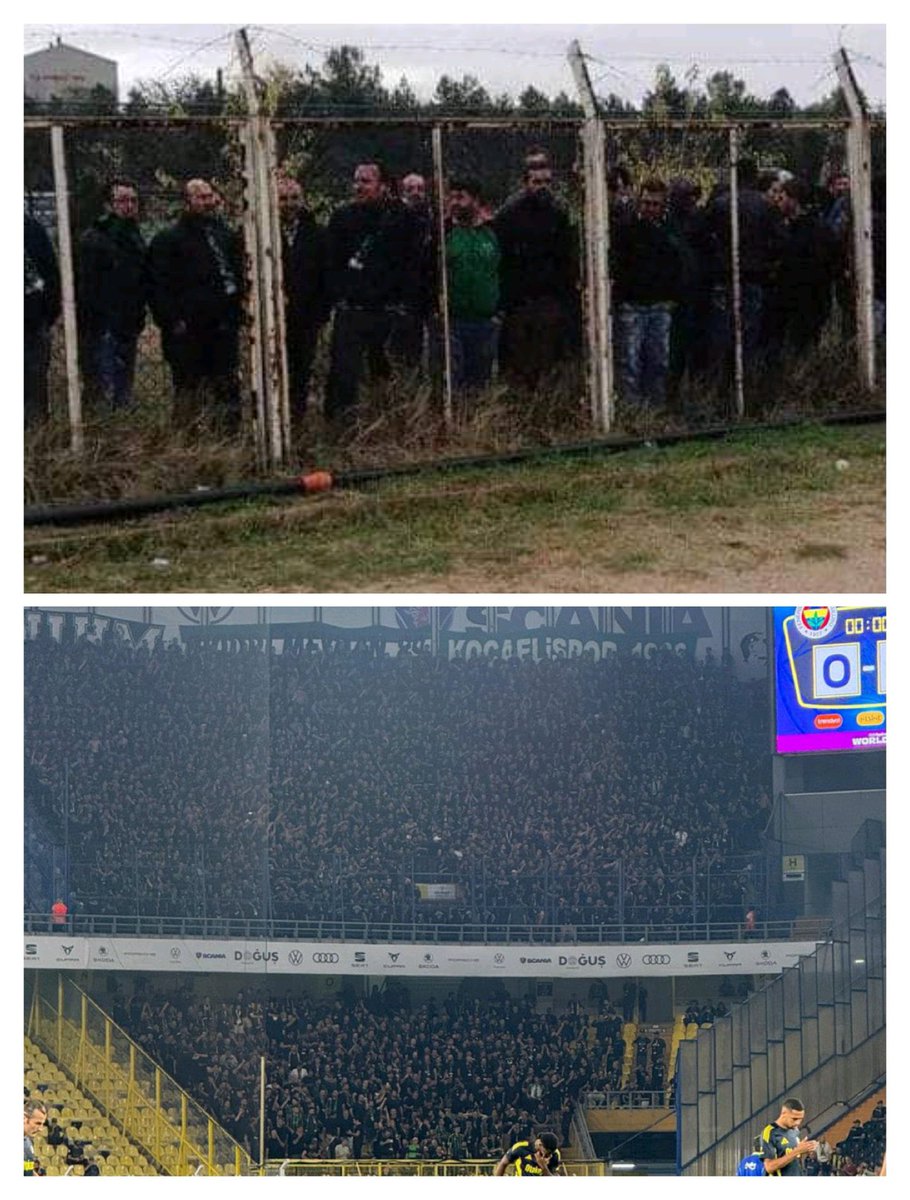 yesilsiyahnabiz's tweet photo. Bilmiyorum farkında mısınız?

Hodri Meydan’ın geçen seneden bugüne tribün anlamında lige getirdiği heyecan herkesin takdirini topladı; ancak bu takdirden çok daha büyük bir kıskançlık yarattı. Baktılar ki tribünde Hodri Meydan’la başa çıkamıyorlar; algı operasyonlarıyla, karalamalarla, kamuoyu ve basının gücünü kullanarak bizi aşağı çekmeye çalışıyorlar.

Geçen sene, "üç büyük" denilen İstanbul takımlarının hepsi Kocaeli deplasmanında koreografi yaptı. Bu adamlar kendi aralarında oynadıkları derbilerin deplasmanlarında bile koreografi yapmıyor! Her şeyi geçtim, Serdar Adalı bile Kocaelispor maçını deplasman tribününden takip etti.

Öte yandan Konyalısı çıkıp "Hükümdar biziz, Hodri Meydan görecek!" diyor. Durduk yere bir tribün lideri neden böyle bir açıklama yapma gereği duyar?

Bu sene işler çok daha planlı ilerliyor; tribünde yenemeyeceklerini anlayınca, basın ve medya lobisiyle bizi yıpratmaya çalışıyorlar.

1- Amed maçında sarı torbadan rahatsız oldular; tüm kanallarda, haber bültenlerinde Kocaelispor tribünleri faşist ilan edildi. Ortada faşizm falan yok, sarı torbaya kimlerin konduğunu bu ülkede herkes çok iyi biliyor. Sarı torbadan asıl rahatsız olanlar, önce kendi zihniyetlerini sorgulamalı!

2- Galatasaray deplasmanı kortejinde açılan bir pankart üzerinden, "pedofili ve sapkınlık" iftiralarıyla inanılmaz bir algı çalışması başlatıldı. Oysa bu tarz pankartlar yıllardır tribünlerin doğasında, Ultras kültürünün içinde fazlasıyla var. Her maç birbirlerinin anasına avradına sövmekten, koro halinde küfretmekten kendi takımına beste bile söyleyemez hale gelen bu ahlak bekçisi algıcı lobiler bize vız gelir!

3- Yetmedi, Dernek Başkanımız Enver Güler’in tamamen İstanbul saltanatını hedef aldığı konuşması çarpıtıldı. İstanbulluların bundan rahatsız olup yanmasını anlarız da, Anadolu taraftarlarının buna çanak tutması bizi gerçekten şaşırttı. Kaldı ki başkanın söylediklerinde tek bir yanlış bile yok! Hodri Meydan ve Teksas şu anda Süper Lig’e de 1. Lig’e de asıl rengini veren, en iyi iki tribündür. İstanbullu bazı "yanıklar" hariç, herkes bu gerçeği kabullenmek zorunda.

Kısacası; biz zaten amatöre düştüğümüzde bir kere öldük, küllerimizden yeniden doğduk.
Biriniz değil, topunuz gelseniz Kocaelispor yıkılmaz.

89’dan beri alayına Hodri Meydan!