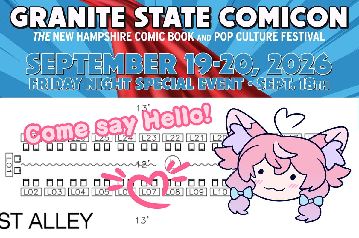 yumelilyy_'s tweet photo. 🚨5 DAYS TO GO TIL GRANITE CON🚨
IM SO FUCKING SCARED AAAAA
#granitecon #granitestatecomiccon https://t.co/13UTnEiRTY