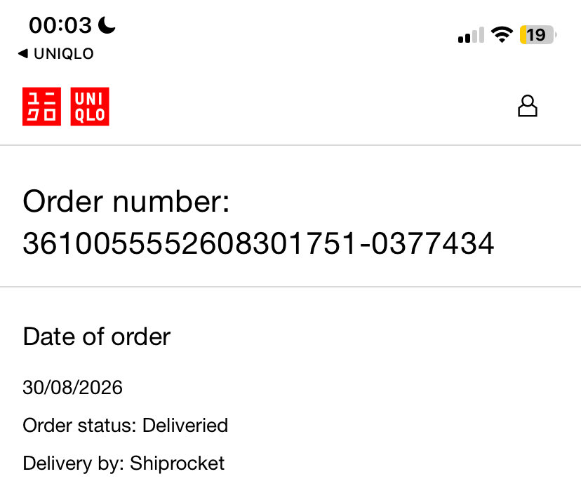 kapoorsaaheeb's tweet photo. @UNIQLO_JP @UniqloIn not able to raise a return request, sent an email a few days ago, got no response. Waiting to return these 2 tshirt shirts, please have them picked up asap. Dont sour the experience https://t.co/dsj2vAUk8P