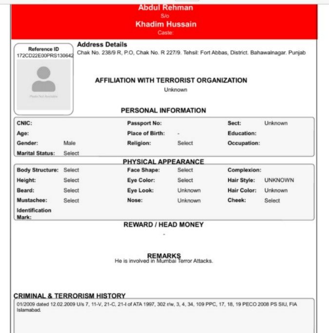 DefenceSahil's tweet photo. 🚨Below are the photos of:

1. Mohammad Khan, who provided the Al-Hussaini boat to the 26/11 LeT terrorists for their trip from Karachi to India.

2. Abdul Rehman, a crew member of the Al-Hussaini boat.

@FIA_Agency removed both photos and affiliations from their Red Book thinking they would disappear forever. Sorry to disappoint them.