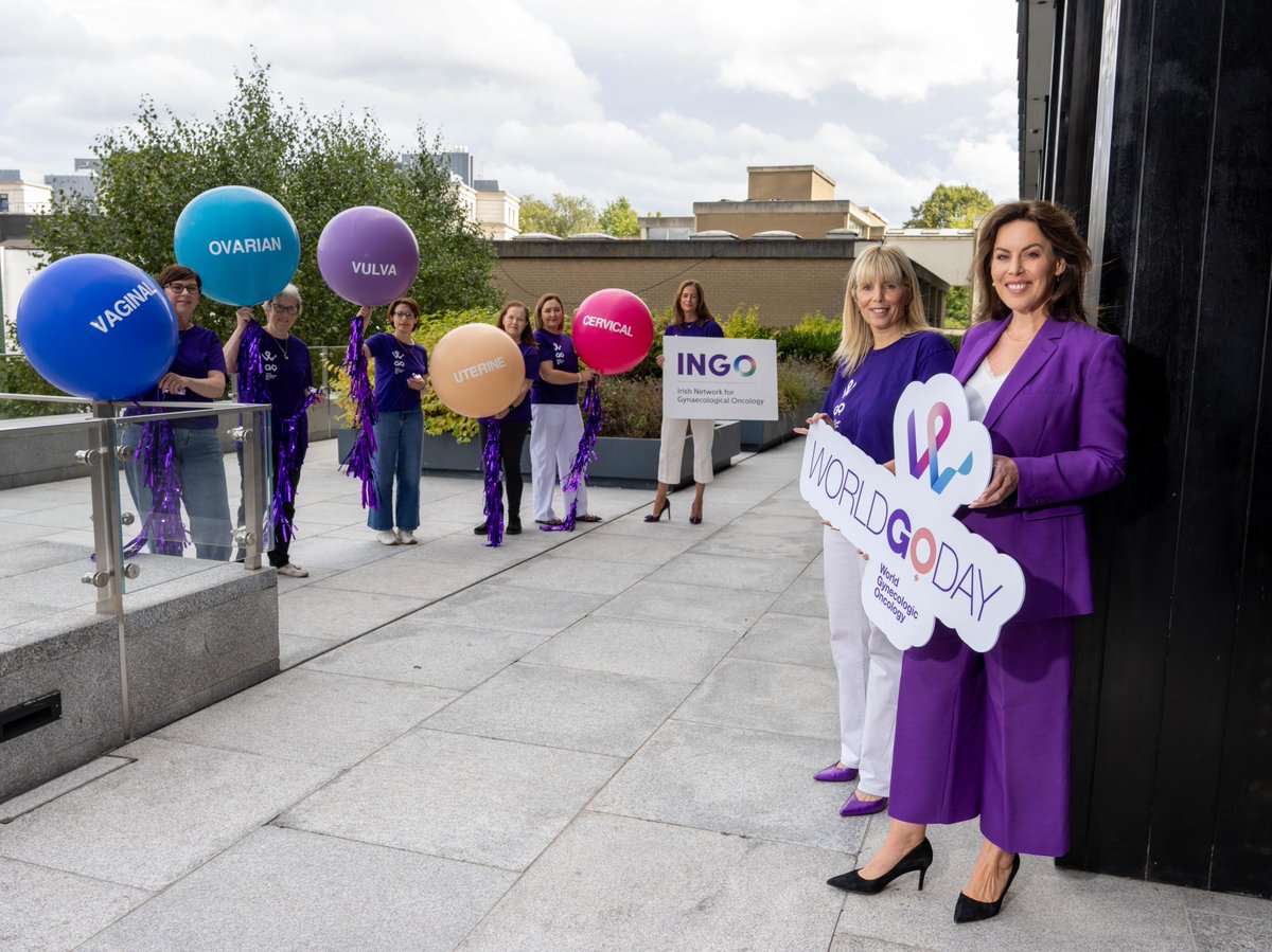 Shotoole81's tweet photo. A big thank you to @CarrollJennifer for supporting the launch of @WorldGOday in Ireland highlighting the 5 #gynaecancers @hseNCCP @HSELive  Check outhttps://thisisgo.ie/world-go-day for info on events happening across Ireland https://t.co/uLWthreFRz