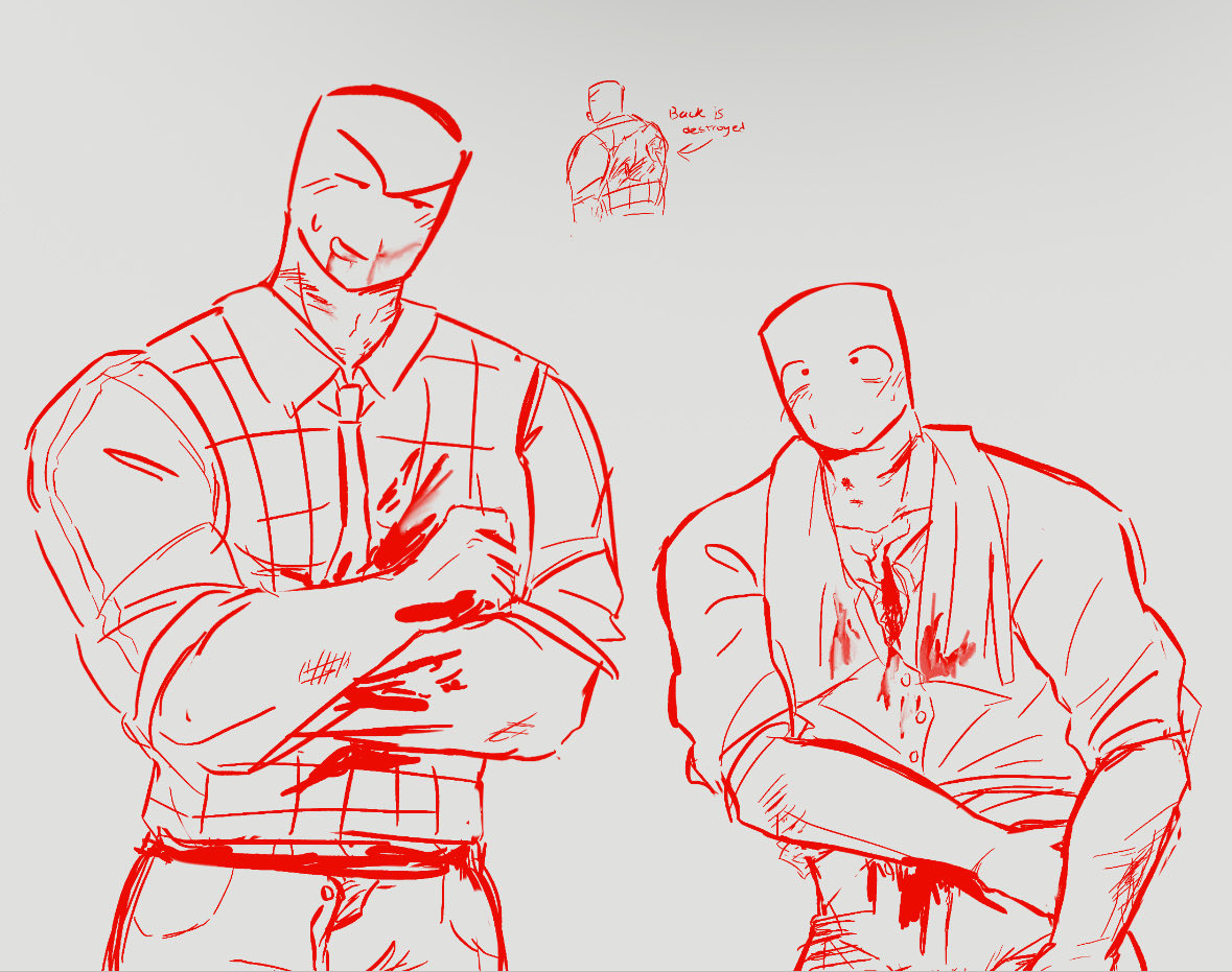 zeilkyys's tweet photo. devesquot aftermath  
its ok mequot your injuries will heal idk about devesto tho i dont think he give a tung tung anyways https://t.co/wjP3ffUhB7