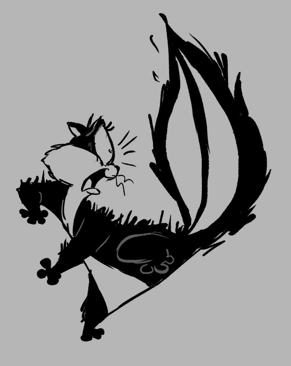 jeremy_doofaw's tweet photo. SOME of the Tuxedo cats from Looney Tunes 🐈‍⬛
 (+extra doodles) https://t.co/xhzWKj97av