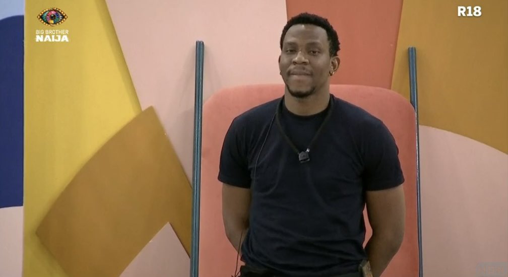 RealityTving's tweet photo. Barry saves Aikou from possible eviction this week. Barry is the first finalist of #BBNaija Season 11 https://t.co/8ADJFJjTRT