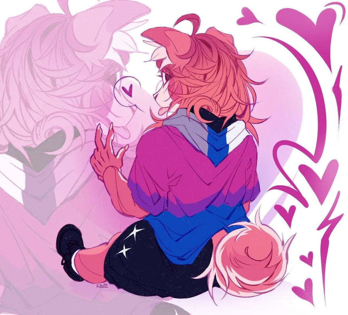 rottenklavz's tweet photo. Late posting but yea 
Happy late pride month #art #sketch #pride #pridemonth #furry https://t.co/g5c86VLi5K