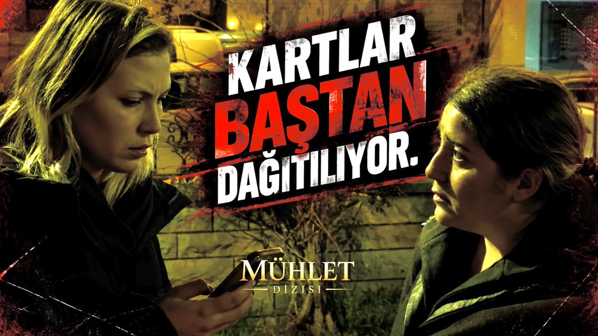 dtmzemre's tweet photo. Kartlar Baştan Dağıtılıyor | Mühlet Dizisi

https://t.co/CVkjUd8nkW https://t.co/hTHd61pgAY