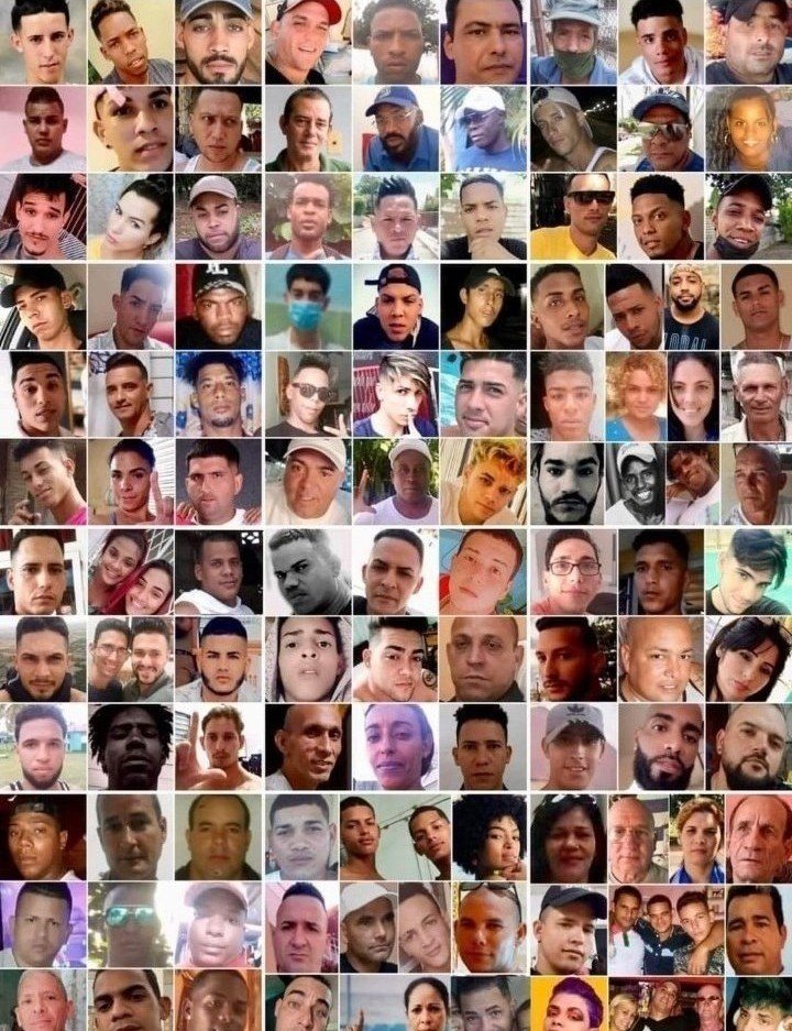 Libertad12021's tweet photo. 🇨🇺 Hay más de 1000 presos políticos en Cuba. Muchos no conosco, pero seguiré alzando la voz por ellos. Libertad para todos los presos políticos. Son inocentes y deben ser liberados. https://t.co/OGwbSN8tWI