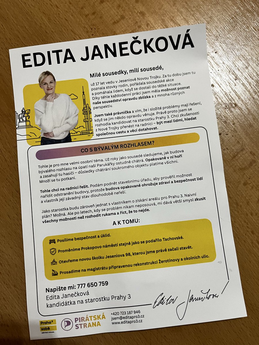 roadyck's tweet photo. @PiratskaStrana Super digitální kampaň zvonit OPAKOVANĚ na všechny byty JAKO KDYŽ HOŘÍ než někdo otevře a naházet létaly v půl osmé večer do schránek. https://t.co/24tCQAmi12