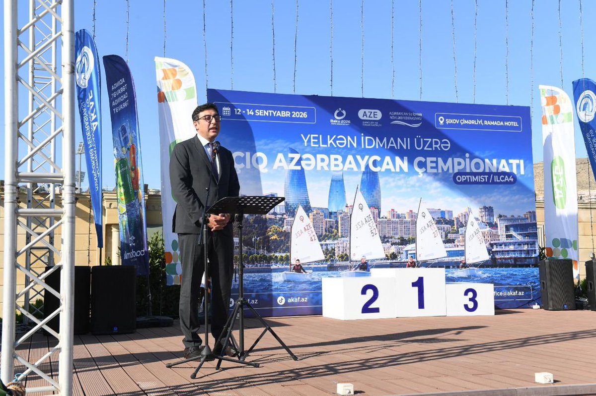 AzeWSF's tweet photo. Mərasimin sonunda Azərbaycan Su İdman Növləri Federasiyasının təşkil etdiyi yelkən idmanı, avarçəkmə və kanoe üzrə Yay məktəbinin iştirakçılarına da sertifikatlar verilib.📃

ASİNF #suidmanı #watersports #sailing #yelkən https://t.co/4XAK1dwcsv
