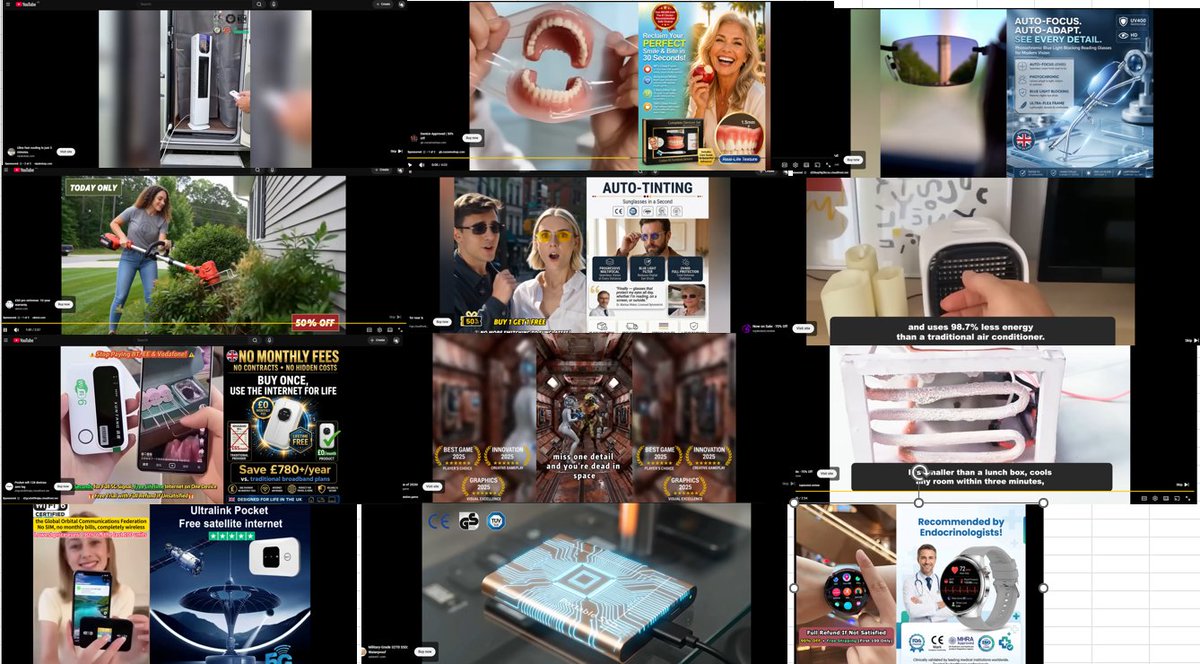 labratd22's tweet photo. @Google &amp; @YouTube Will you ever ban these Scam slop AI ads for dangerous and highly misleading products.

Or just continue to profit from scams? https://t.co/HluzeRWjIm