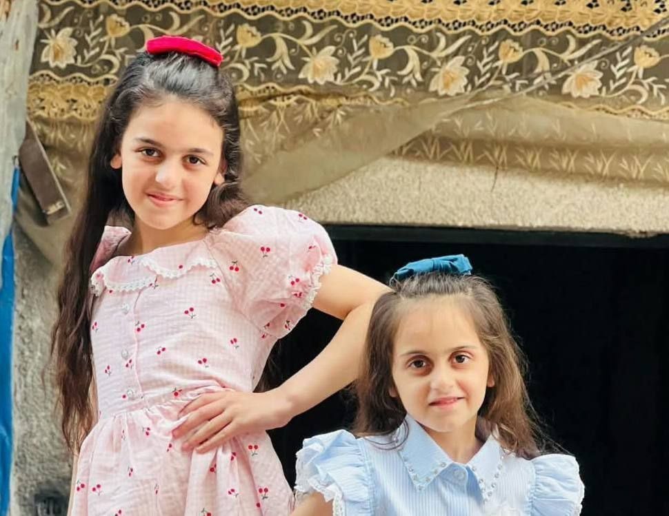 PetraSchur's tweet photo. @PopBase In the past week Israel killed those 4 young girls:

Lama Mohammad Habib, Wafaa Akila and sisters Lana and Bana Momen Ahmed.

But saying "Free Palestine" is "hurtful".

If you are neutral in situations of injustice, you have chosen the side of the oppressor. | Desmond Tutu https://t.co/eAgnlcDhdB