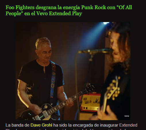 BrujitoHechizer's tweet photo. En el blog @foofighters https://t.co/VxEVYx3UC0
#NietoNiLoOtroDeTodoUnPoco #filosofo #escritor #musica #BrujitoHechizero #foofighters #davegrohl #ofallpeople #childactor #yourfavoritetoy #livemusic #liveperformance #Vevo #ExtendedPlay #punkrock #rock https://t.co/9AAKjMfRsc