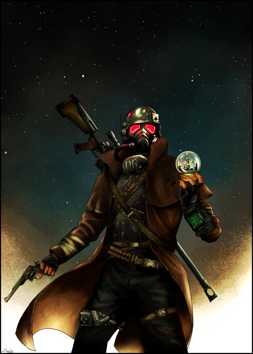 almightykadim's tweet photo. Truth is, the game was rigged from the start #fallout #falloutnewvegas https://t.co/6ZVfn9JW4X