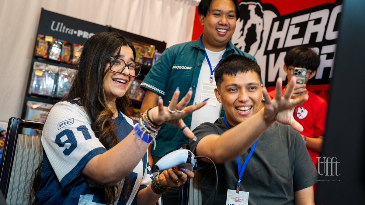 MufausaThe3rd's tweet photo. @Incendium_GG  had a fun opportunity at an Asian Culture event (ARC World) recently

We collabed with both Heroes World (local hobby shop) &amp; @ArcSystemWorksU through their Team ARC Creators program

Getting Ms. Marvel actor (MCU), Iman Vellani to play MARVEL Tōkon: Fighting Souls https://t.co/TAkAjj1ohL