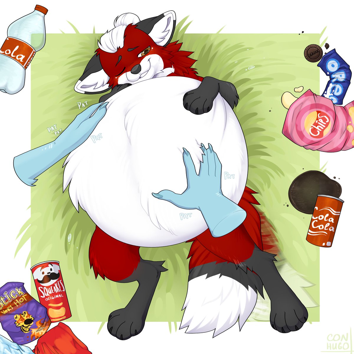_ConHugova_'s tweet photo. Ready YCH for Redd Fop [FA] https://t.co/We6VbmDj8m