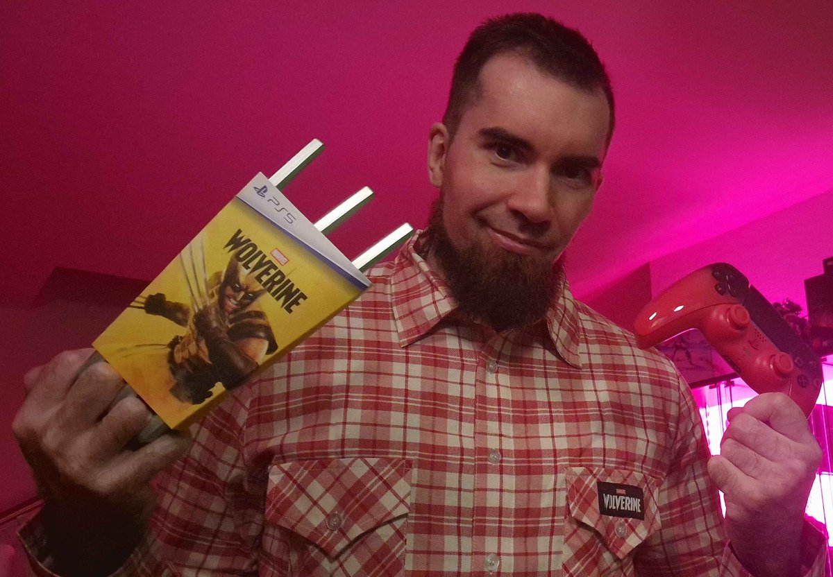 TheWolverous's tweet photo. Selten war ich SO GESPANNT mir eine EIGENE MEINUNG, nach allem was man bisher so gelesen hat, über ein Spiel zu bilden, wie bei #Wolverine heute. Danke an das @PlayStationDE Team für die geile Ausstattung! Wir gehen direkt rein ins Abenteuer: https://t.co/q98jgQrJH1 #Werbung https://t.co/zjOUfIIPqQ