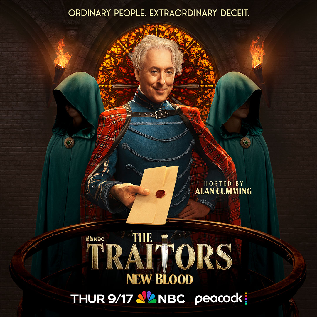1057thePoint's tweet photo. You're formally invited to The Traitors: New Blood – an all-new season of treachery and deceit – where Alan Cumming opens his castle doors to everyday Americans!

To celebrate, we’ve got your chance to score a $250 Amex gift card courtesy of The Traitors: New Blood 👀 https://t.co/yOiFLfnbig