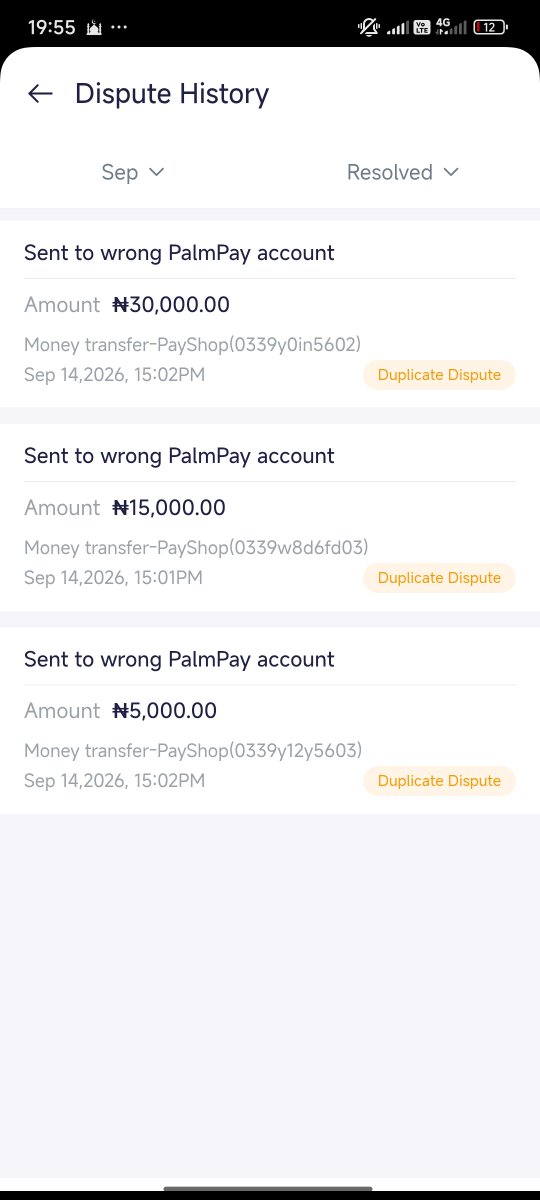 Ibrahim83665541's tweet photo. @palmpay_ng I have done that even been to your office and your agent raised the dispute again along with the court order but here is the error response. https://t.co/WnKVIUaINv
