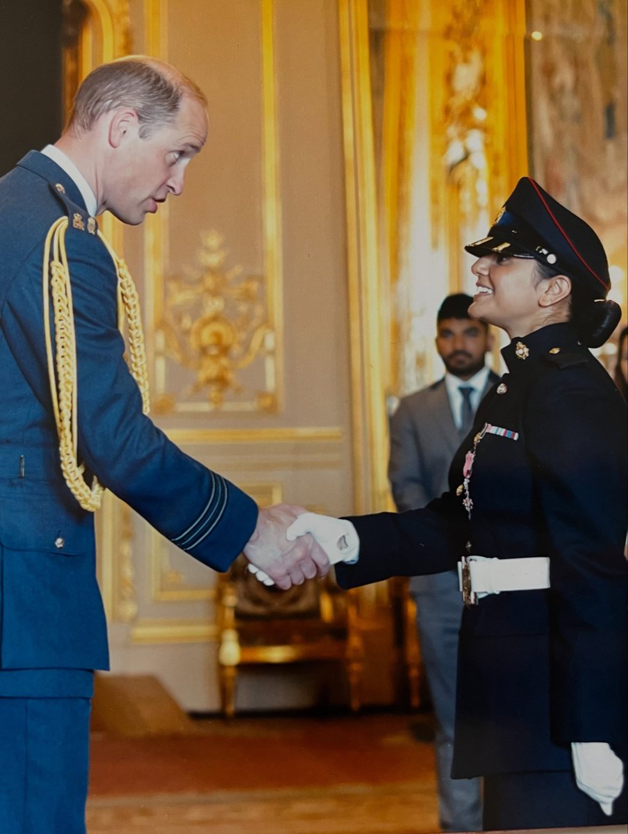 BryanVargas9's tweet photo. From Punjab to Windsor Castle. Three years ago, I received an MBE from Prince William. I’m deeply grateful for every challenge, sacrifice and person who shaped this journey. Where you begin doesn’t define where you can go. https://t.co/sSuSGslx8H