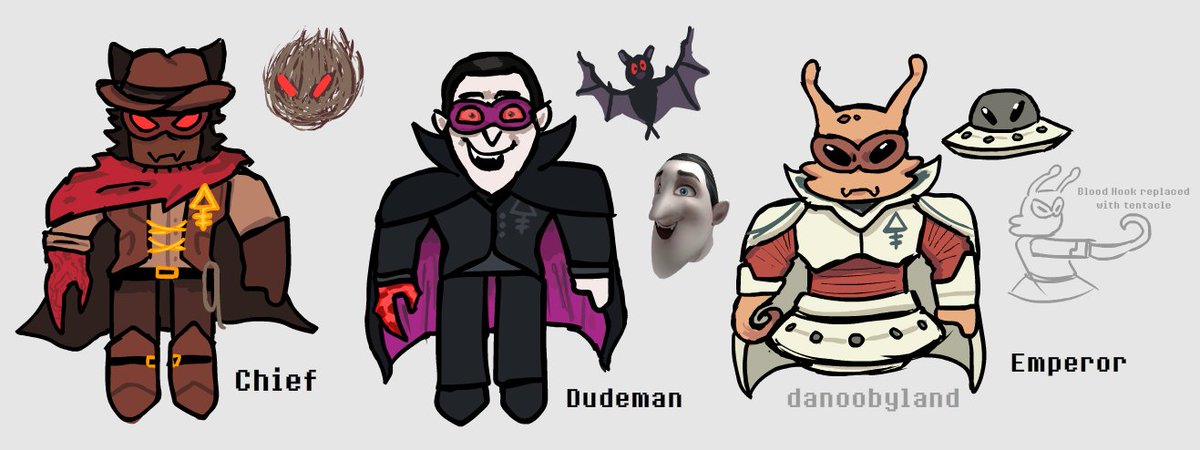 danoobyland's tweet photo. #forsakentombstone 
Nooby-feratu, part II

3 redraws and a bunch of new stuff, but theres still a lot more that i havent made but i gotta focus on the halloween skins too rn so the halloween batch 3 is next and after dat the noobyferatu III https://t.co/zn2VMAPkCC