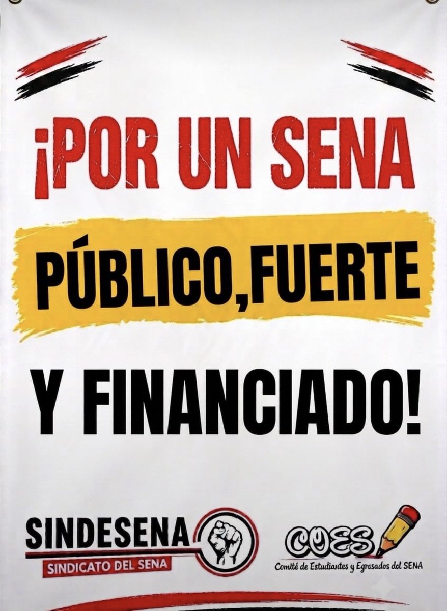 jhoguga's tweet photo. @sindesenacol @nlopezfuentes @MintrabajoCol @SENAComunica @honohenriquez @andreanimalidad @YirleyVargas1 @AidaAvellaE @Jorge_BastidasR @CelsoTeteC @YoAlejoV @DonIzquierdo_ @elReneJimenez @gener_usuga Un SENA para el pueblo. https://t.co/bhQeHdy0Qj