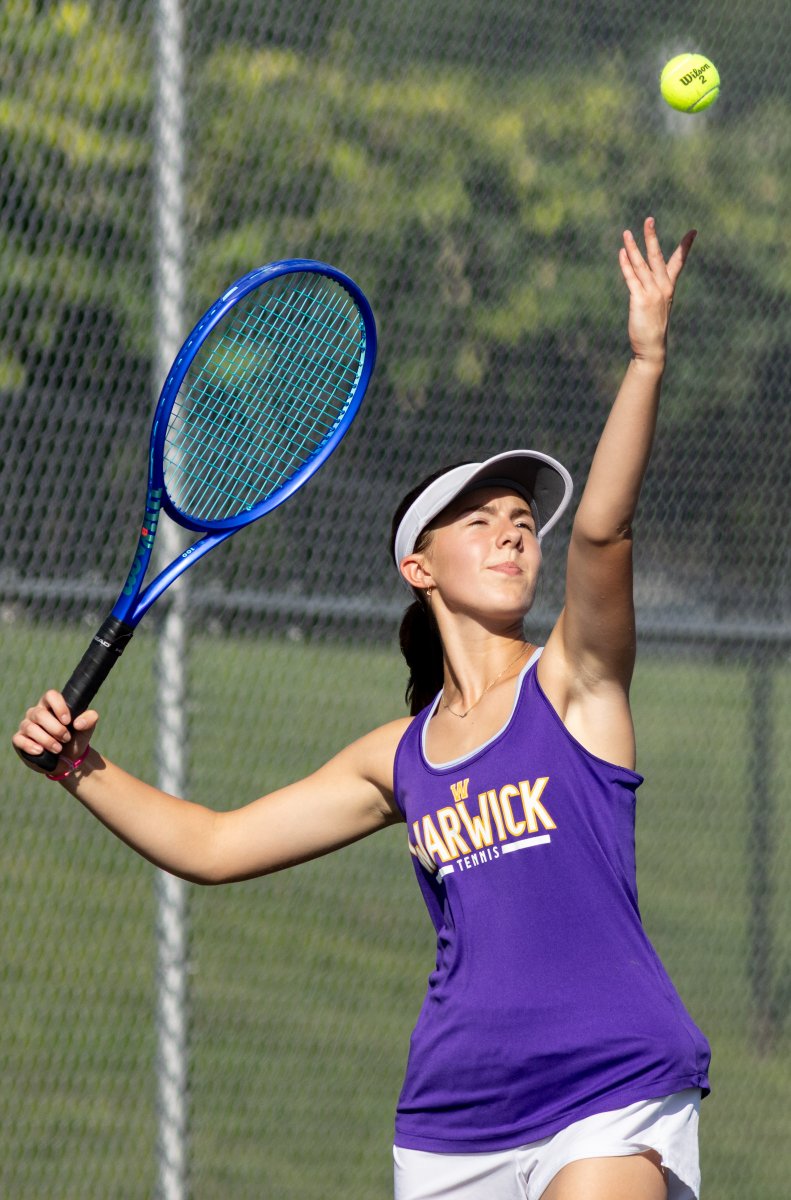 wvcsd's tweet photo. Congratulations to the Warwick varsity girls tennis team who kicked off the season with four consecutive 7-0 victories! Go Wildcats! 🎾 https://t.co/ydUq3IPe6F