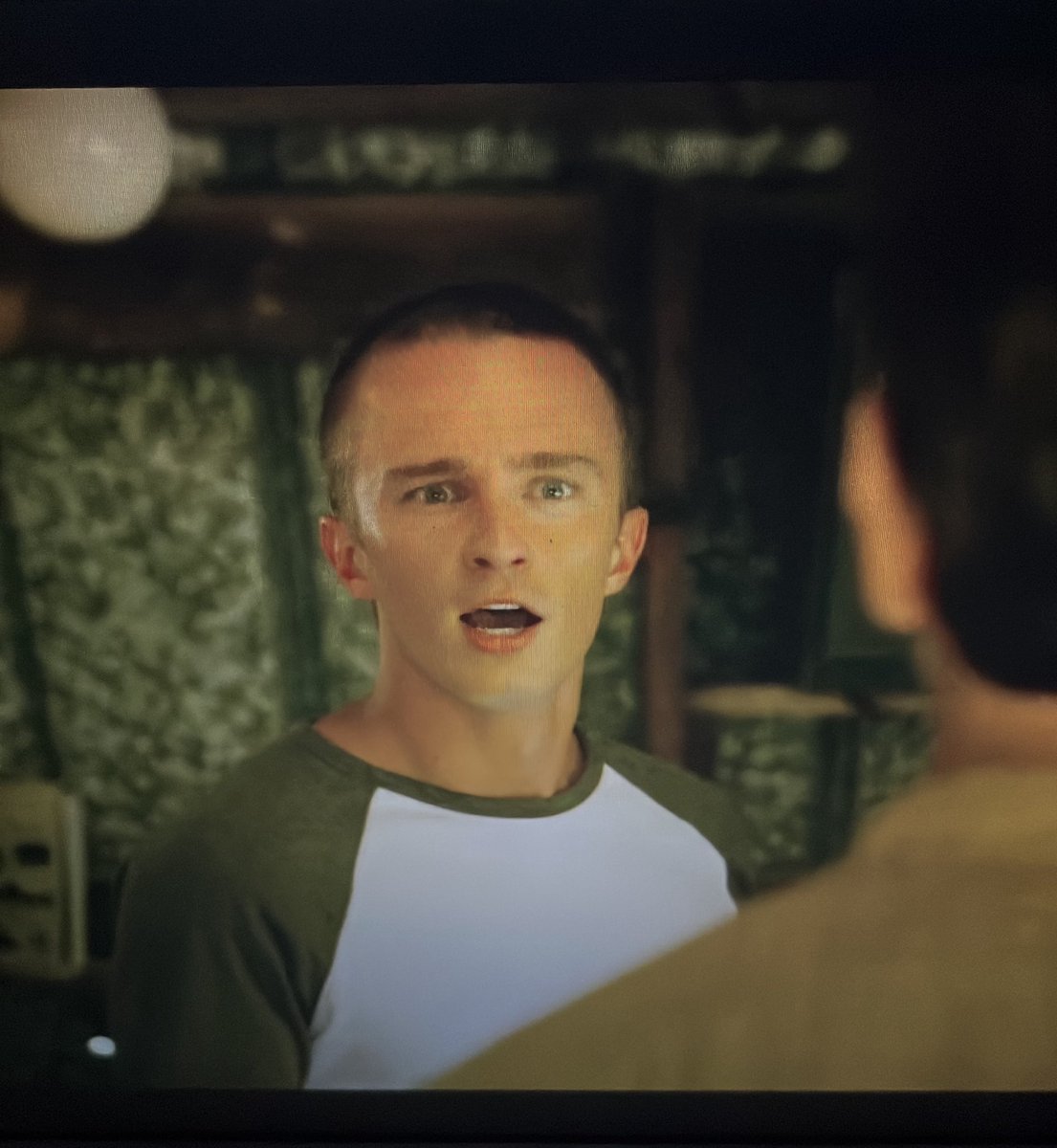 hanioubash's tweet photo. I’m rewatching OBX for the sixth time this month and I never saw how funny Rafe (Drew) looks here 😭 https://t.co/CgjlvarlBS