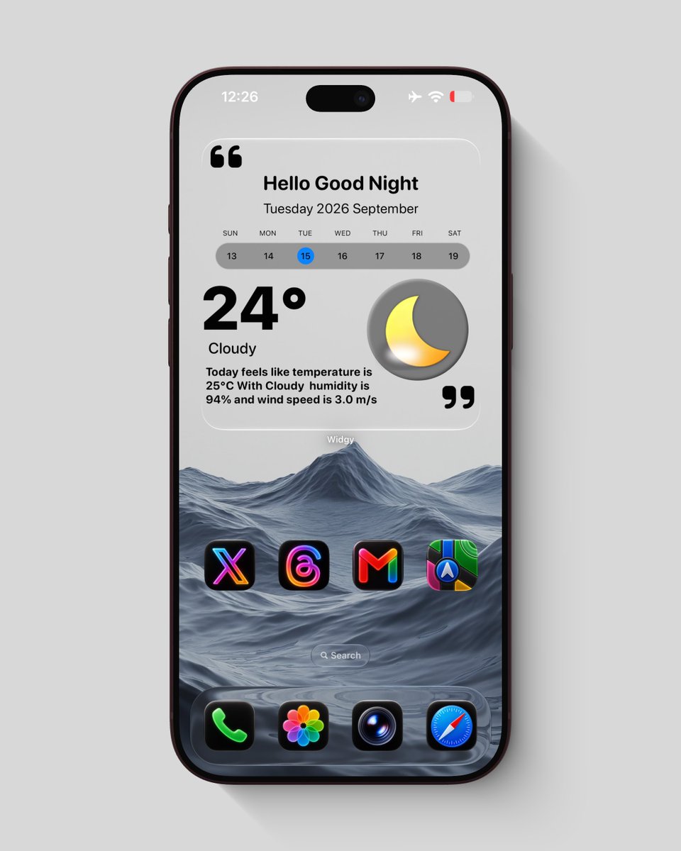 Ahmadansari2233's tweet photo. First Setup After update on iOS 27 Stable 🔥 https://t.co/wpA6hwaR9a