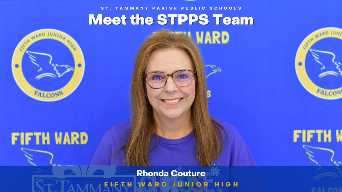 stppschools's tweet photo. At Fifth Ward Junior High, School Nurse Rhonda Couture is proud to be a valued and trusted part of the school community. She believes every person on campus plays an essential role in building meaningful relationships with students that can last for years.
#STPPSLegacy https://t.co/x128VrWztx