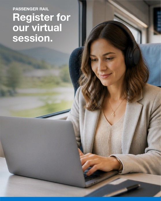 ABTransComm's tweet photo. Interested in Alberta’s Passenger Rail Master Plan? Attend our virtual information session tomorrow, Tuesday, September 15, from 7 to 8:30 p.m. to hear the results of the Master Plan and participate in a Q&amp;A.
Register now: https://t.co/GPd8C8VhiP https://t.co/z7l1EmKKPU