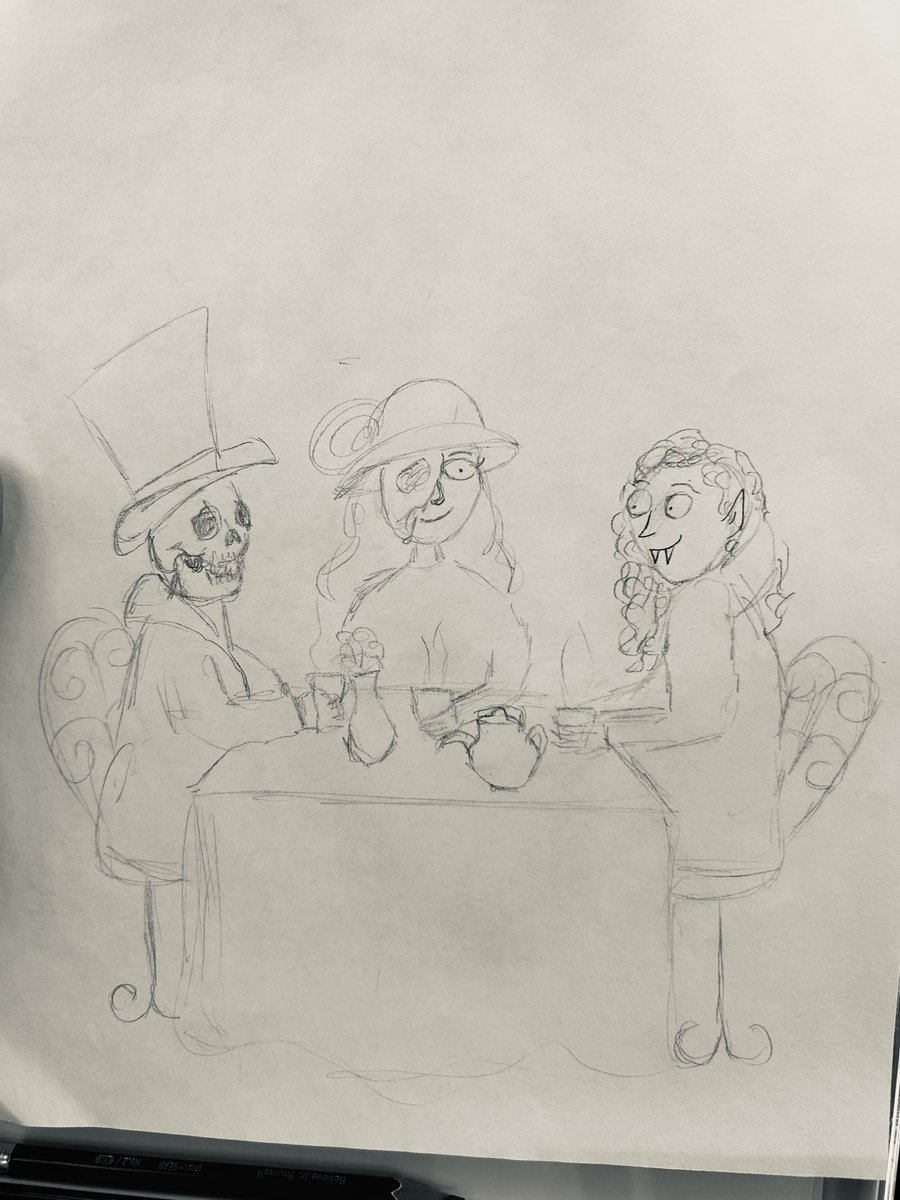 HackworthAlli's tweet photo. Doodle every day! 🧟🧛🏼💀♥️
#scbwi #scbwiillustrators #kidlit #kidlitart #writingcommunity #amwriting https://t.co/JGPyJzmWoP