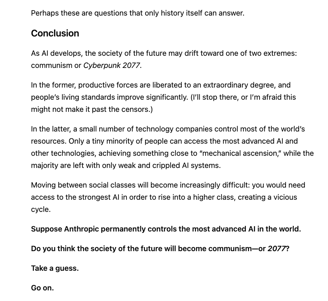 teortaxesTex's tweet photo. astonishing blogpost from Shengyu Liu (刘胜与, also known as interestingLSY/intlsy), kernel engineer at DeepSeek. The first part is his personal struggle with the fact that his work is about to render his beloved craft obsolete. The second is…
well. let's just say we agree. https://t.co/sw4t4bUE0k