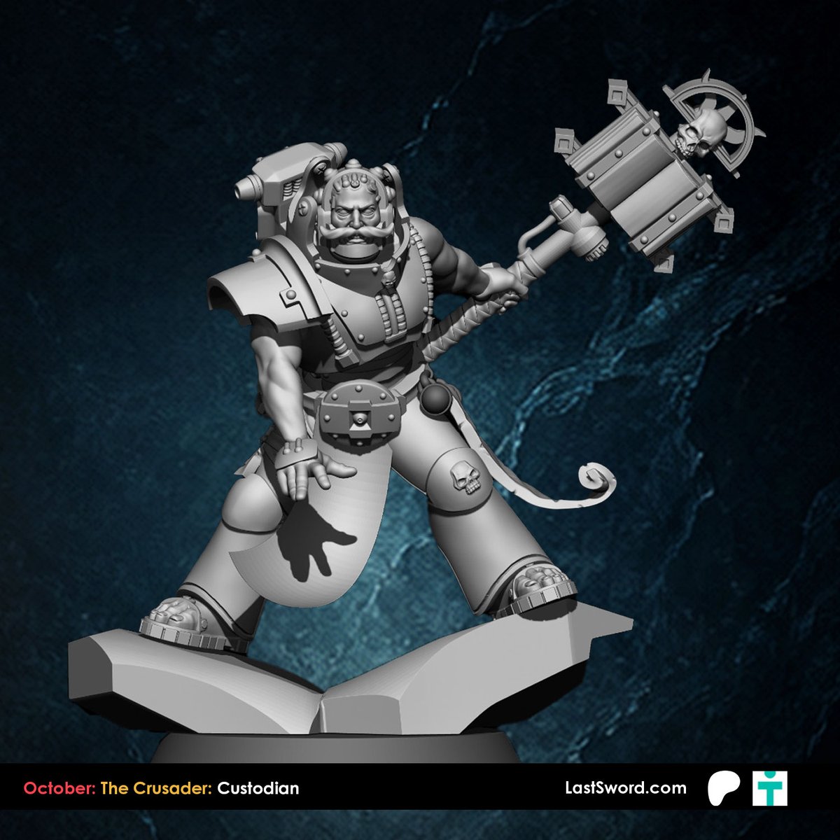 LastSwordMinis's tweet photo. (WIP) October Patreon: The Crusader: Custodian
He is the one who preserves knowledge and uses it with wisdom.
Get your soon at our Patreon.
-
#SpaceLegions #warhammer #wh40k #warhammer40000 #spacemarine #lastsword #lastswordminiatures https://t.co/E6apQhS9Mc