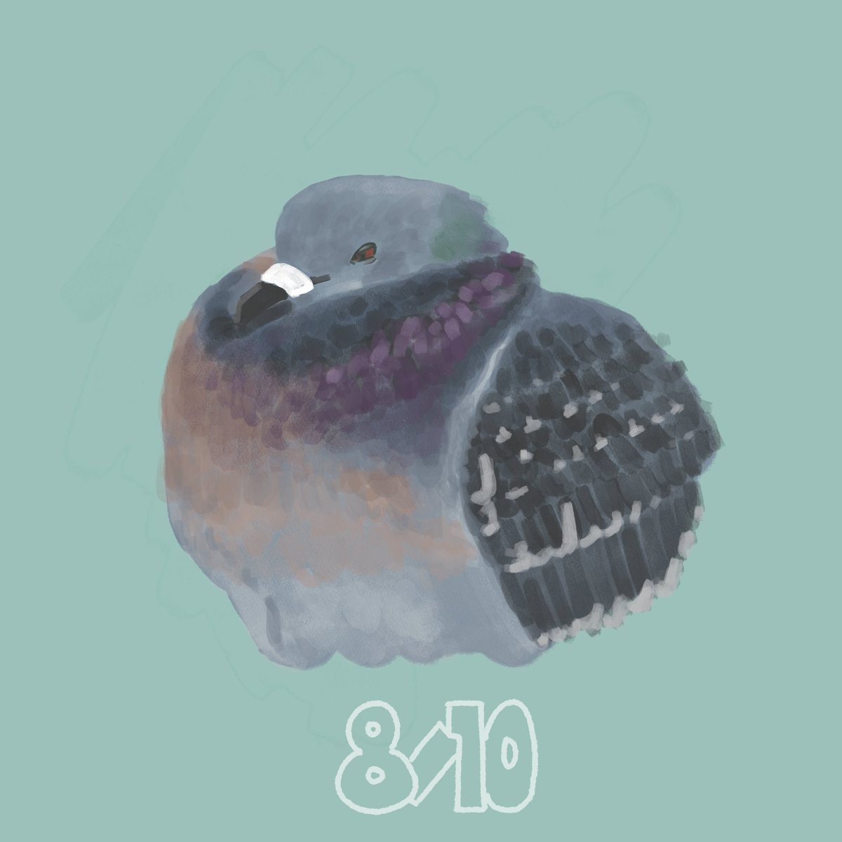 kiuminooo's tweet photo. 8月10日_ハトの日_
#イラスト
#365日

鳩胸 https://t.co/L9GvbUUell