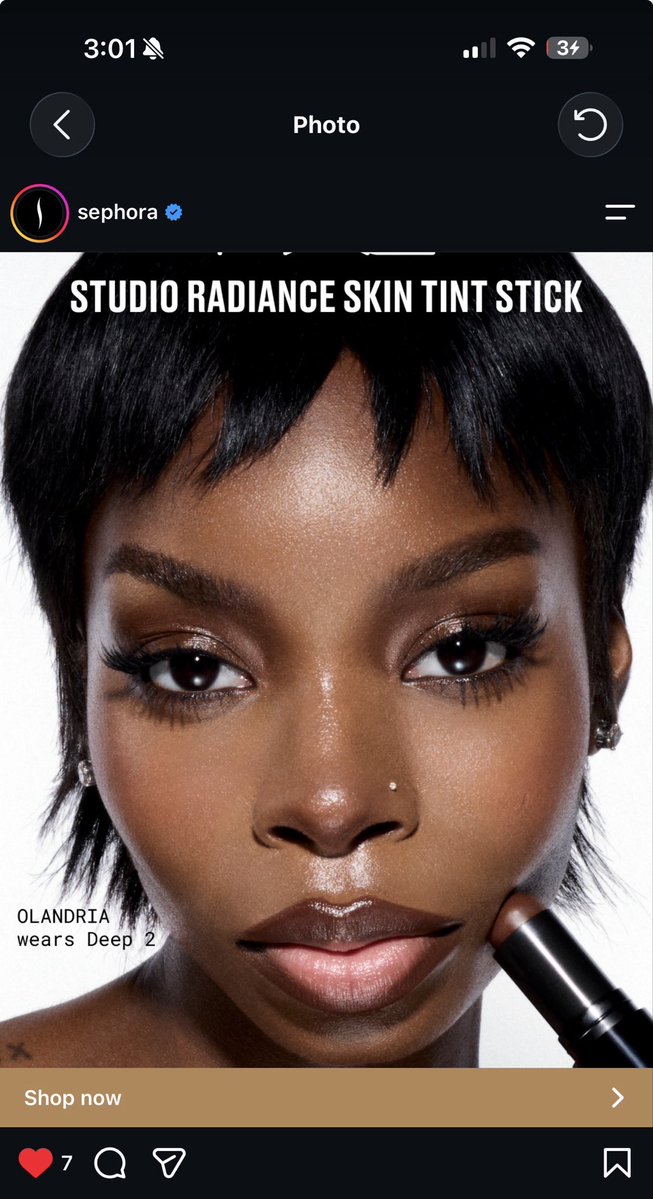 WigsbyMttel's tweet photo. She’s a Sephora ad too 🥹 fav pic!! https://t.co/eRaqgs3PVw