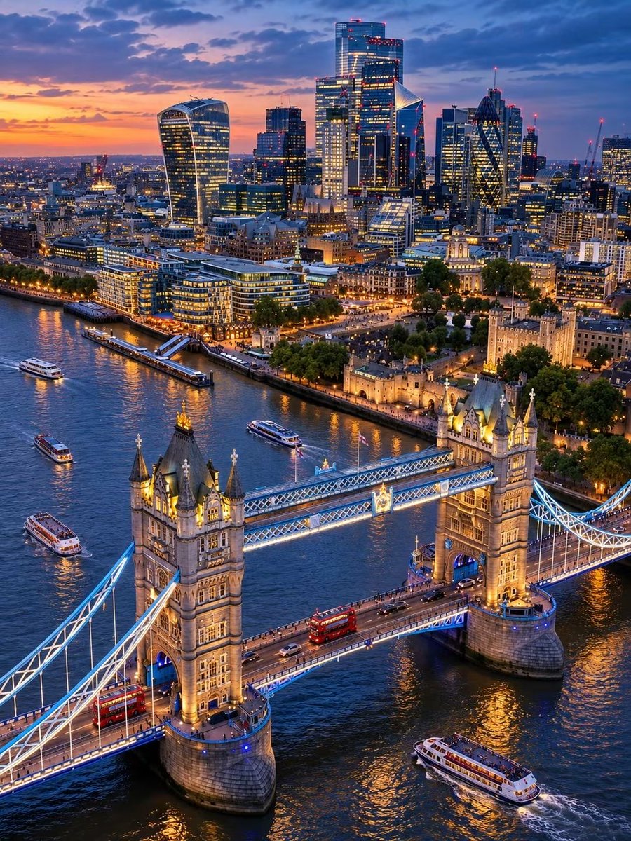 PrettyCitiesX's tweet photo. Tower Bridge, London 🇬🇧 https://t.co/XgGp26VgCm
