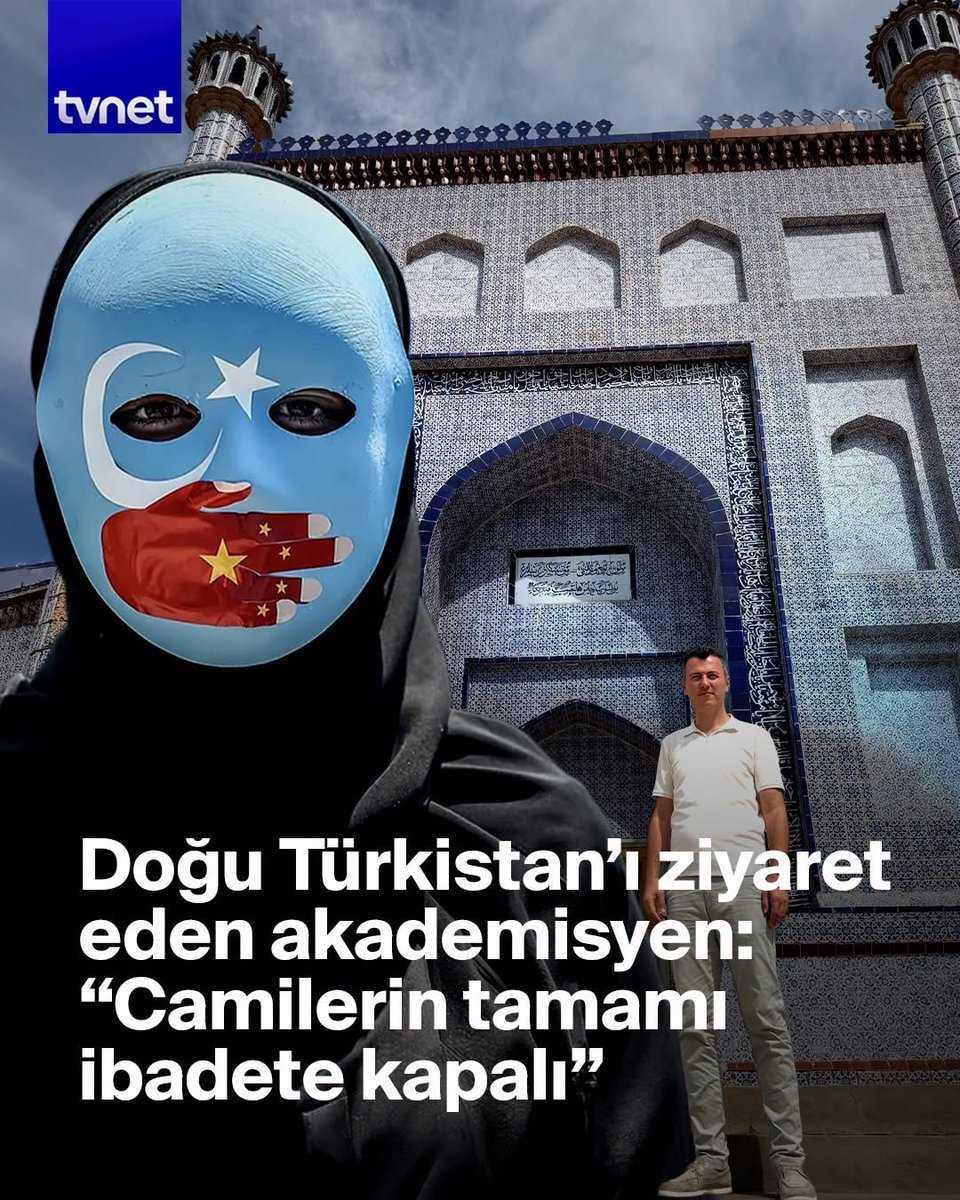 seyittumturk7's tweet photo. Çin’in parasıyla gezen 12 akademisyen kendi imkanlarıyla giden 1 Doç.Dr. Ahmet Özkan kadar adam etmiyor. 

“Urumçi’de camilerin hepsi kapalı ve kaderine terk edilmişti”

Doğu Türkistan’a giden Doç. Dr. Ahmet Özkan 1 haftalık gözlemlerini anlattı. 
camilerin tamamı ibadete kapalı. https://t.co/frwCrNPb0m