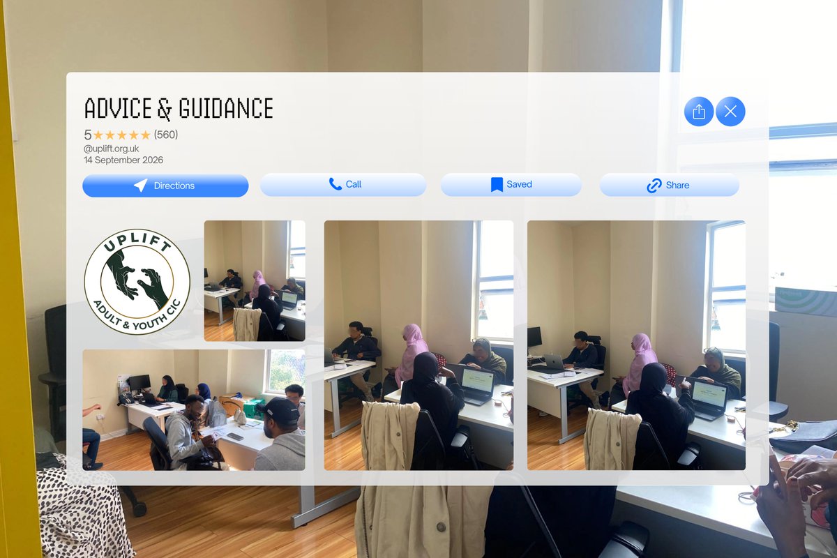 Upliftorguk's tweet photo. π A great day of Advice & Guidance at UPLIFT! π€
Today, we welcomed community members, listened to their concerns and provided information, support and guidance. π±
Thank you to everyone who joined us! π
#UPLIFT #Birmingham #CommunitySupport https://t.co/VFni0yyUMq